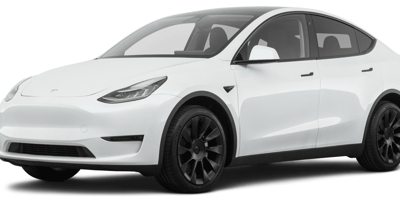 TESLA MODEL Y 2021 5YJYGDEEXMF198250 image